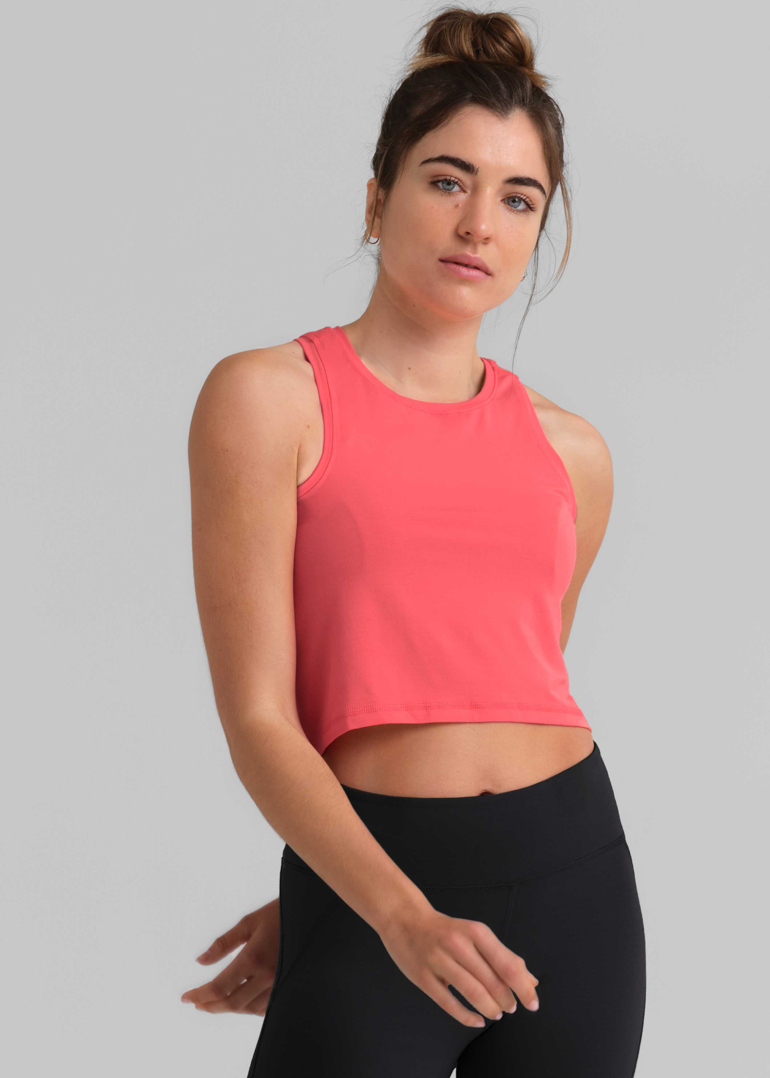 Women's Bamboo Airy Cropped Vest